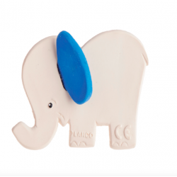 Beissring Elefant blau