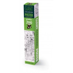 Giant Coloring Poster Zoo
