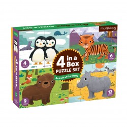 4 in a Box Animals of the...