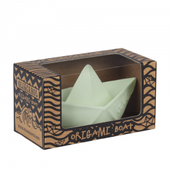 Origami boat - Pastel mint