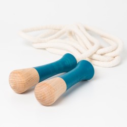 Wooden jump rope