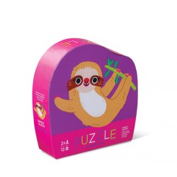 12 pc Mini Puzzle Sloth